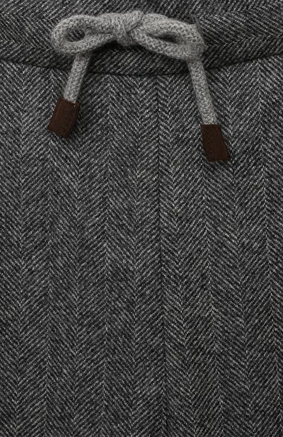 Шерстяные брюки BRUNELLO CUCINELLI, арт. BE258P113B, фото 3