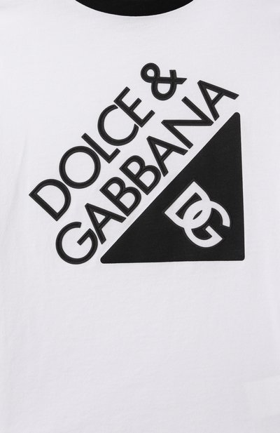 Хлопковая футболка DOLCE & GABBANA, арт. L4JTHV/G706J/8-14, фото 3