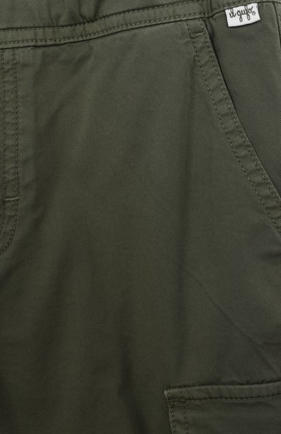 Хлопковые шорты-карго IL GUFO, арт. P25PB189C6074/10A-14A, фото 3