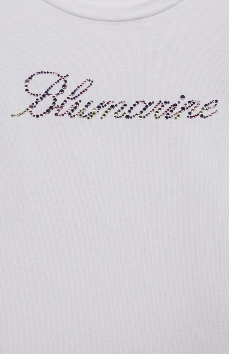 Хлопковая футболка BLUMARINE, арт. IA4157J5003, фото 1