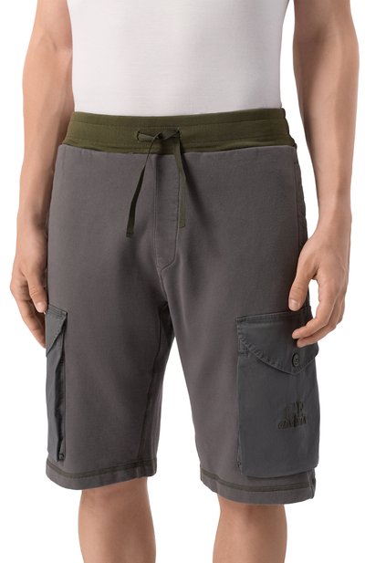 Хлопковые шорты C.P. COMPANY, арт. 18CMSB160A006090M, фото 3