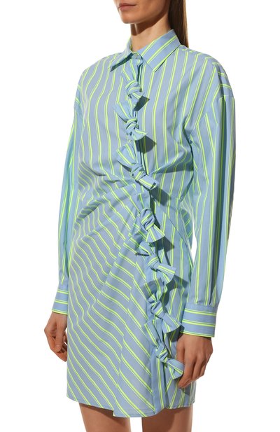 Хлопковое платье MSGM, арт. 3241MDA22A 227005, фото 3