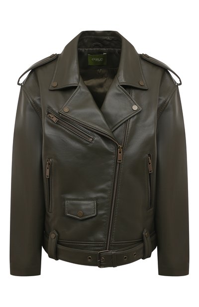 Женская кожаная куртка CHAUD STUDIO, арт. JOHNNYBIKER22