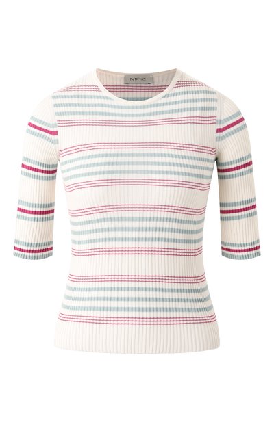 Женский пуловер из хлопка и шелка MRZ, арт. S25-0106