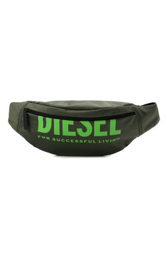 Де�тская поясная сумка DIESEL зеленого цвета, арт. J00404-P3329 | Фото 1 (Материал: Текстиль)