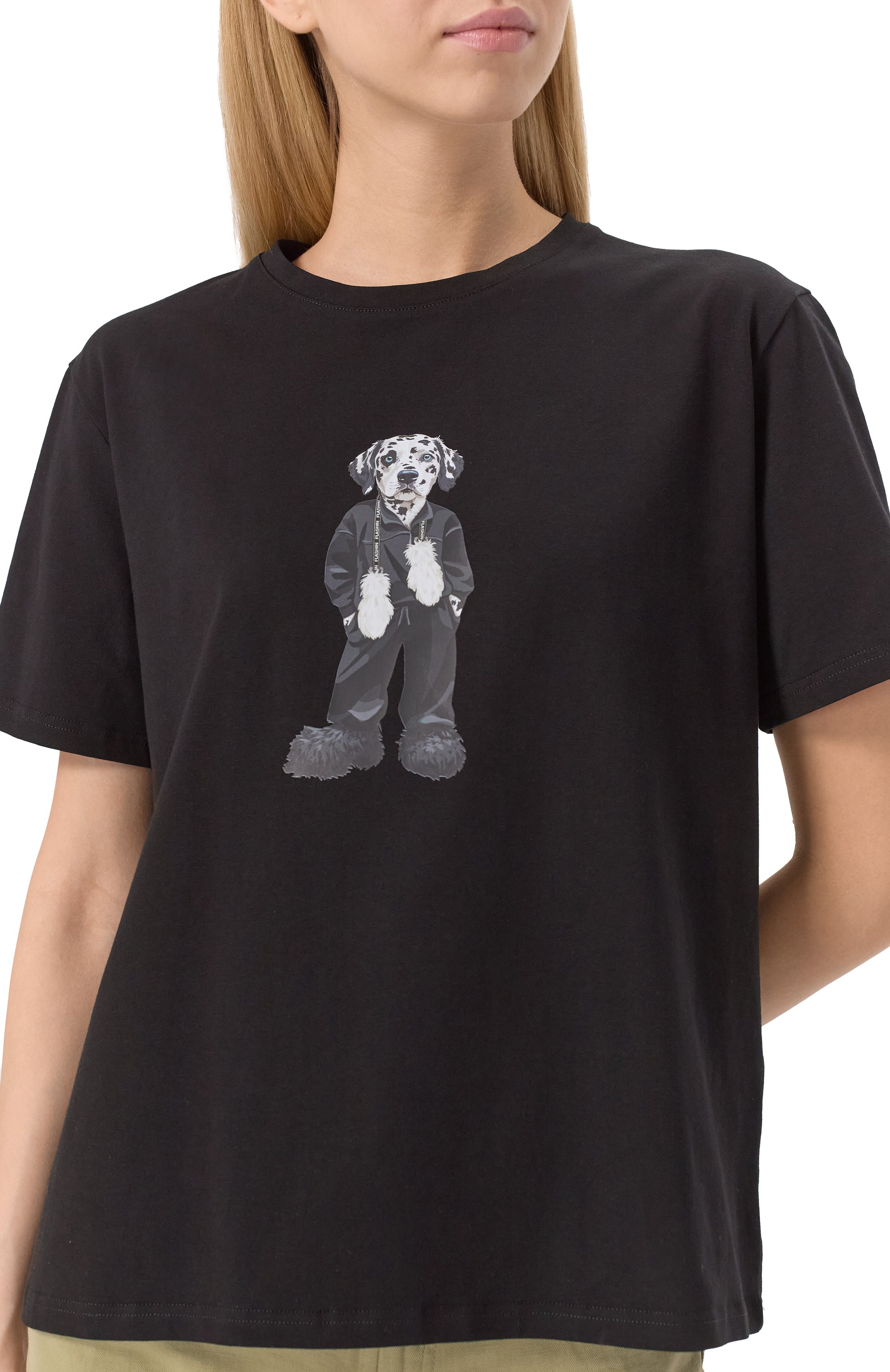 Хлопковая футболка FLASHIN, арт. FS25TBD, фото 5