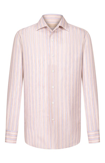 Мужская сорочка из хлопка и льна MVST, арт. M26.CSM.B405/749-C0TT0N/LINEN