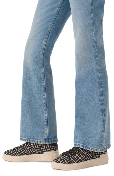 Текстильные кеды b-court BALMAIN, арт. DN1VI690/TJCM, фото 3