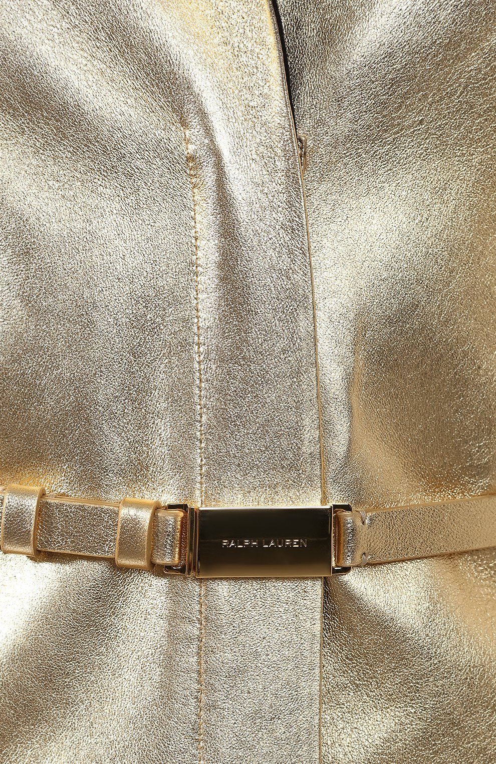 Кожаное пальто RALPH LAUREN, арт. 290748006, фото 5