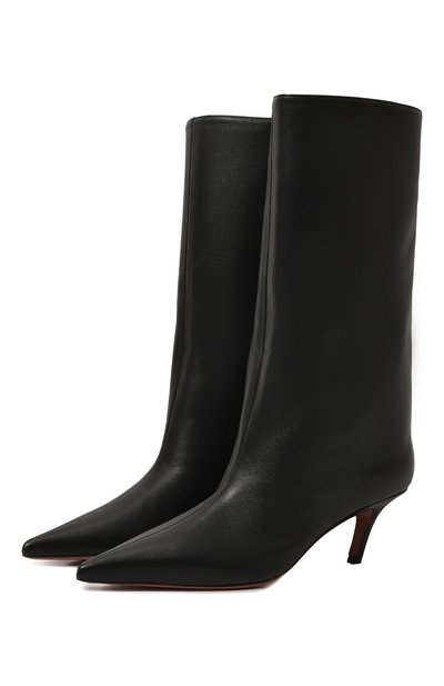 Женские кожаные сапоги fiona 60 AMINA MUADDI, арт. FI0NA B00T 60/NAPPA