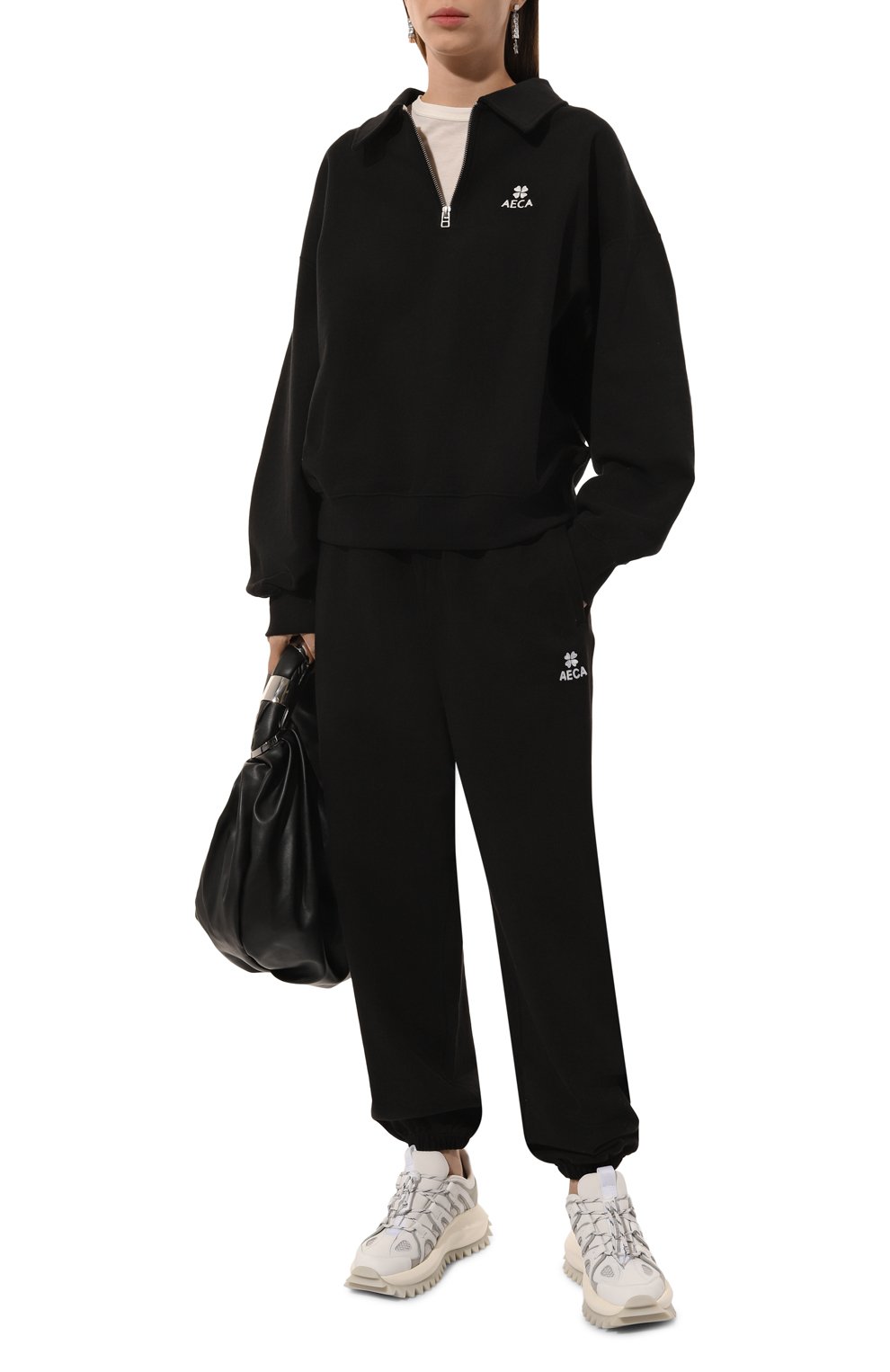 Хлопковые джоггеры AECA WHITE, арт. FWCMFWBDBSLSO006C0, фото 2