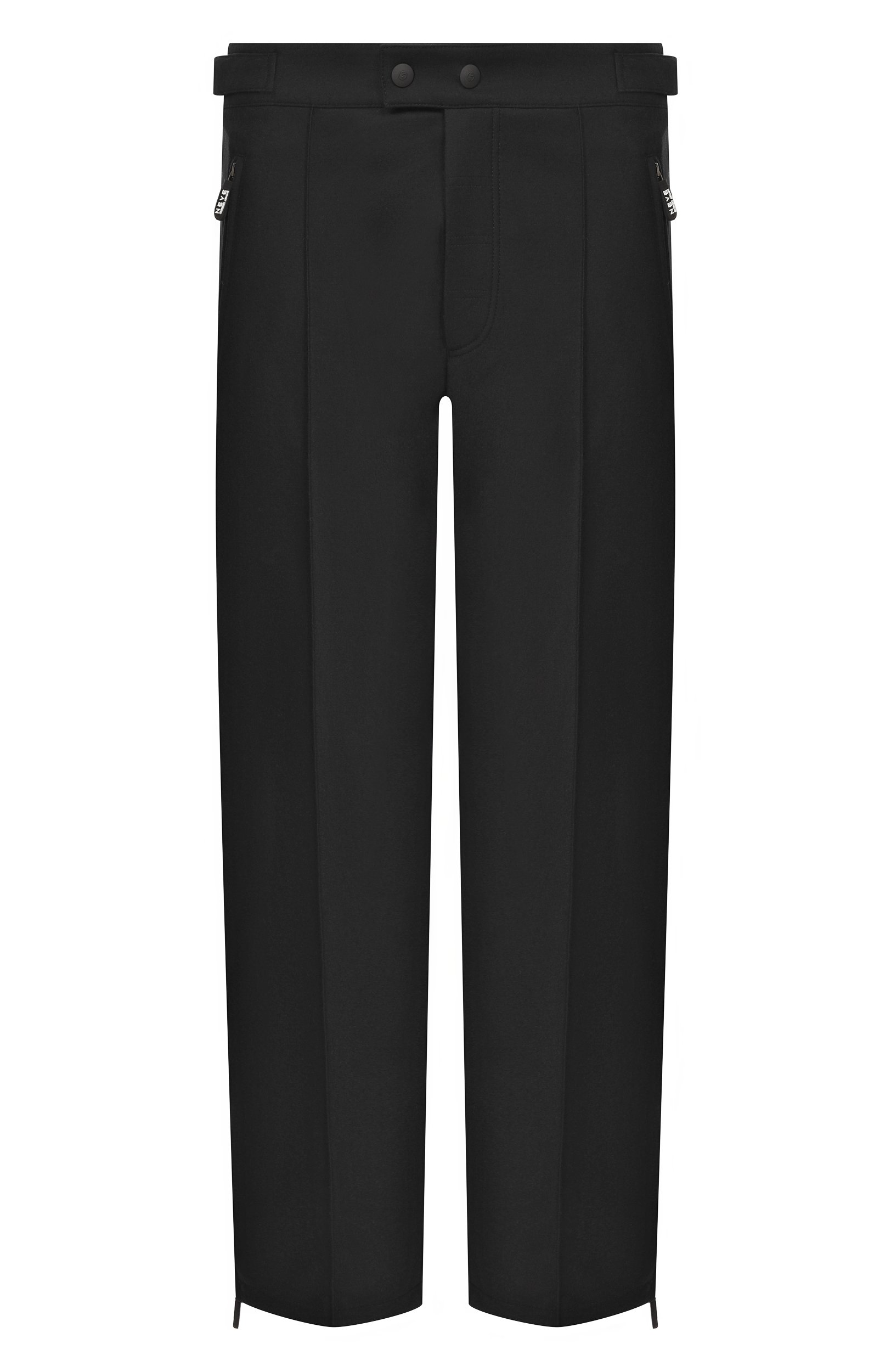 Шерстяные брюки GIORGIO ARMANI черного цвета по цене 382000 руб., арт. GM004808/TE17419, фото 1 Шерстяные брюки GIORGIO ARMANI, арт. GM004808/TE17419, фото 1