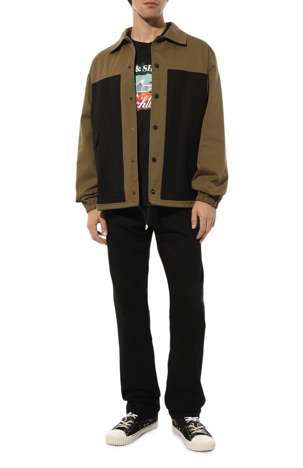 Хлопковая футболка PAUL&SHARK, арт. 13311668, фото 2