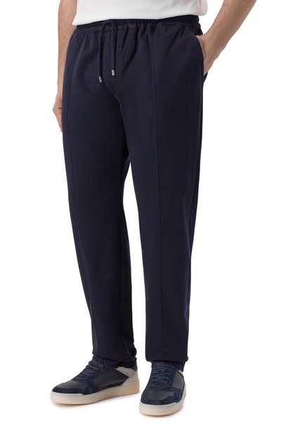 Брюки из хлопка и кашемира CORTIGIANI, арт. 3AF601, фото 3