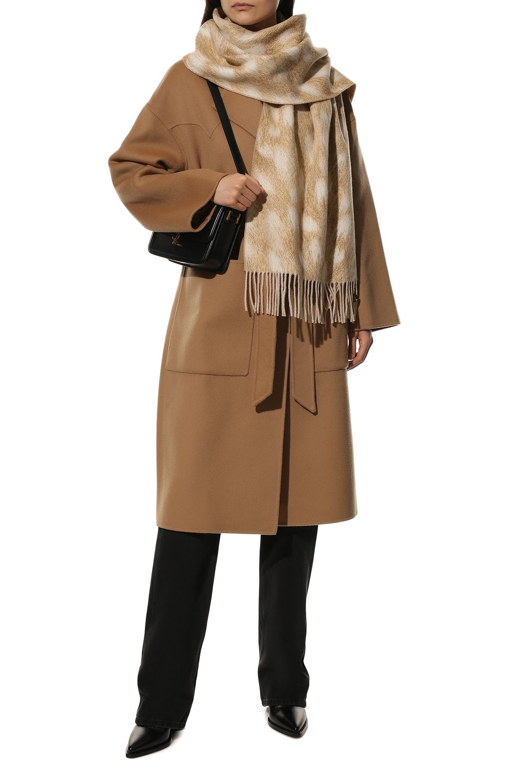 Шерстяной шарф BURBERRY, арт. 8049672, фото 2