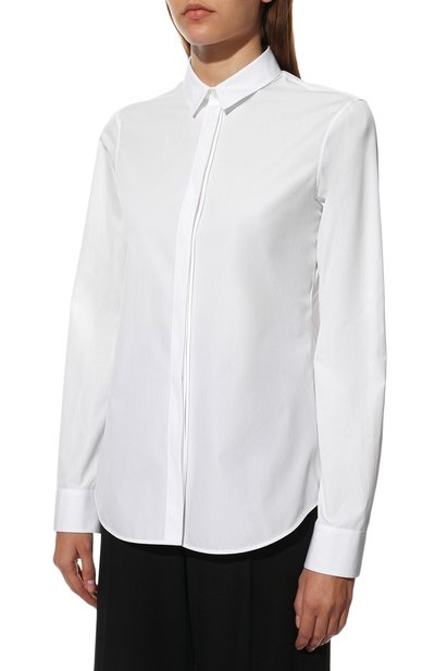 Хлопковая рубашка JIL SANDER, арт. JSXU600005-WU245500, фото 3