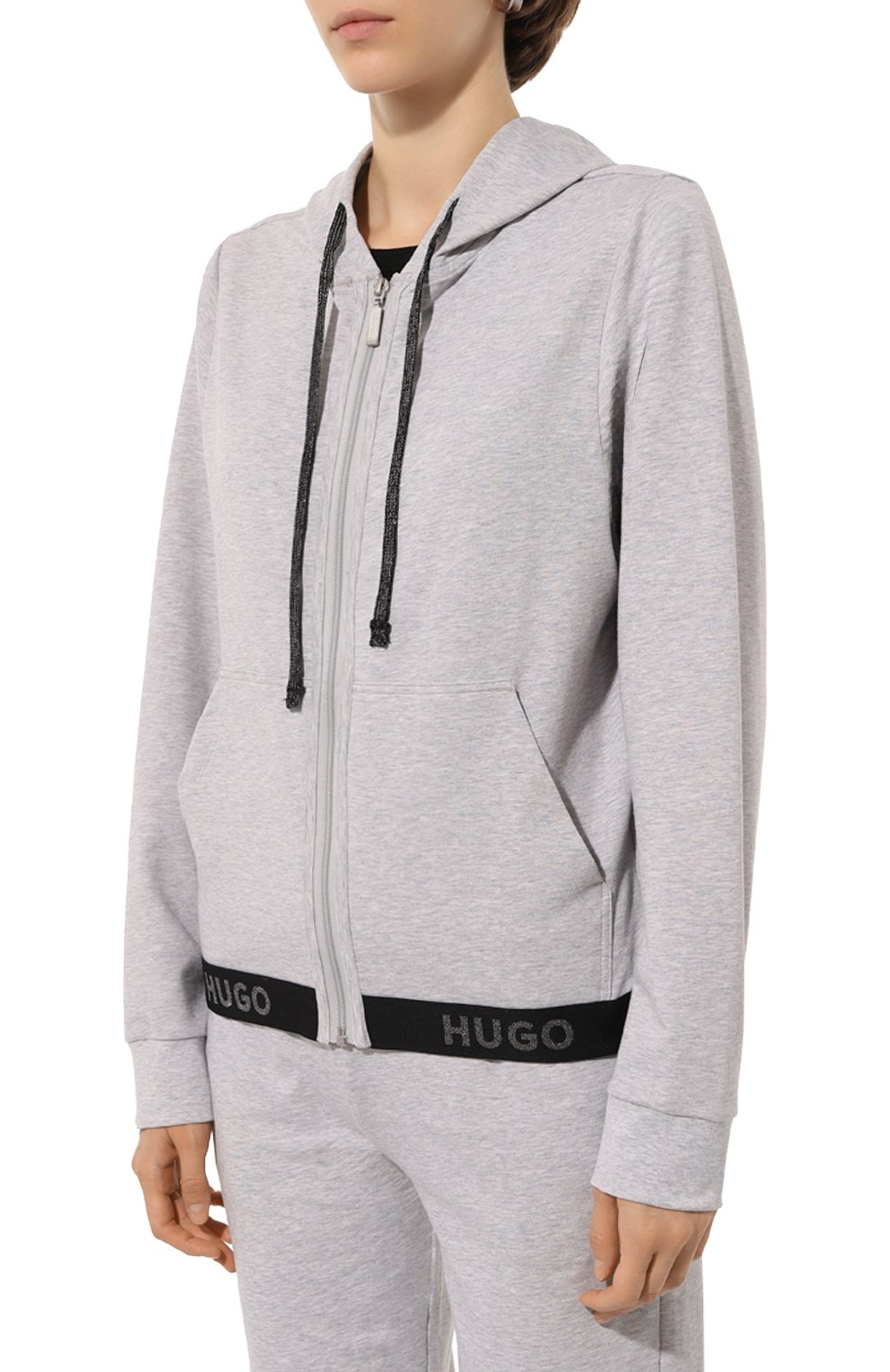 Хлопковая толстовка HUGO, арт. 50520504, фото 3