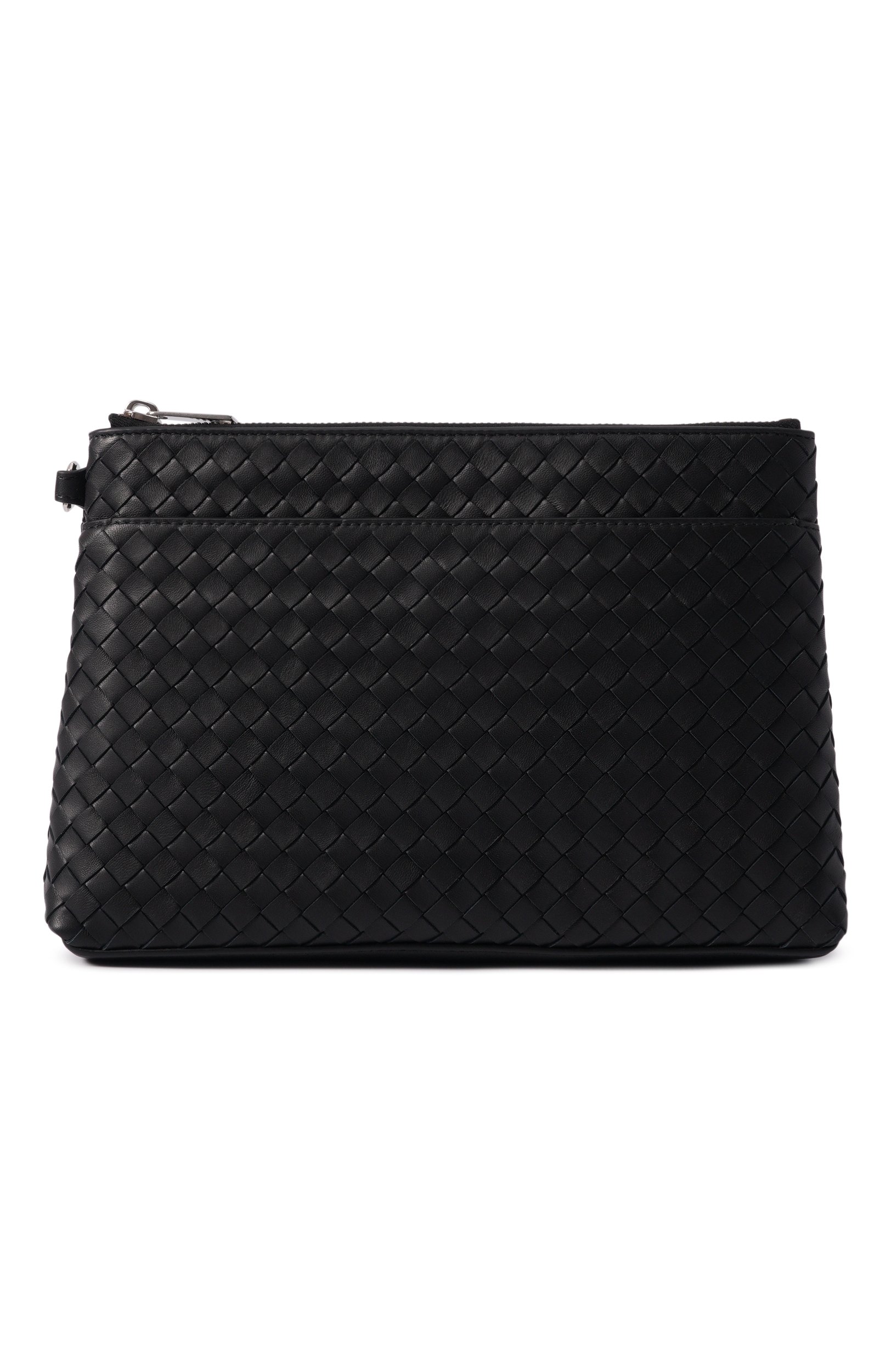 Кожаный футляр для документов BOTTEGA VENETA черного цвета по цене 257500 руб., арт. 876093/V0010, фото 1 Кожаный футляр для документов BOTTEGA VENETA, арт. 876093/V0010, фото 1