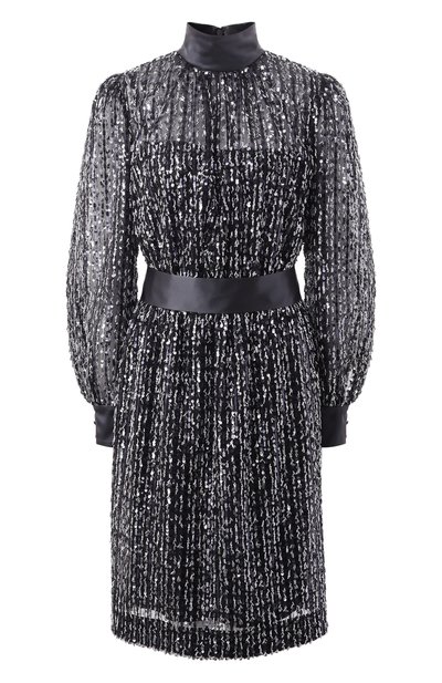 Женское платье с отделкой пайетками DOLCE & GABBANA, арт. F6TJYT/FLSKB