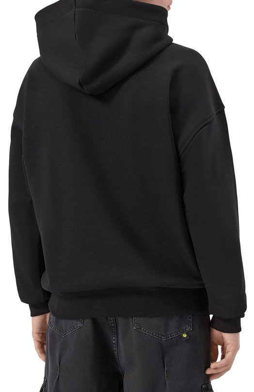 Хлопковое худи Comme des Fuckdown CFABM01725 Чёрный  CFABM01725 Фото 4