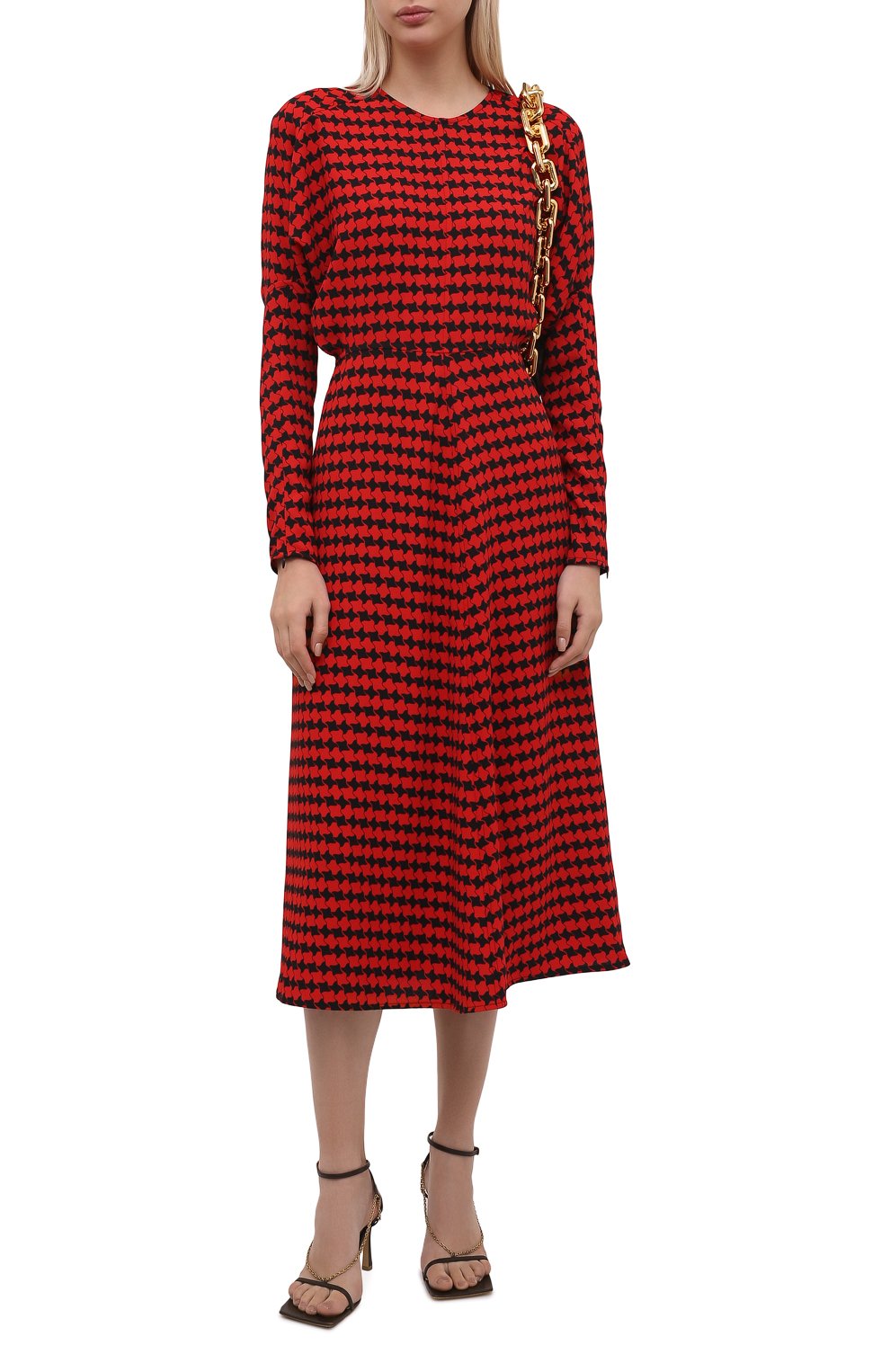 Платье из вискозы VICTORIA BECKHAM, арт. 1521WDR003068B, фото 2