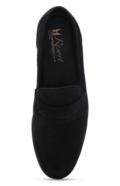 Замшевые пенни-лоферы MORESCHI, арт. 43721/AM/VESUVI0/F.SPUGNA, фото 5