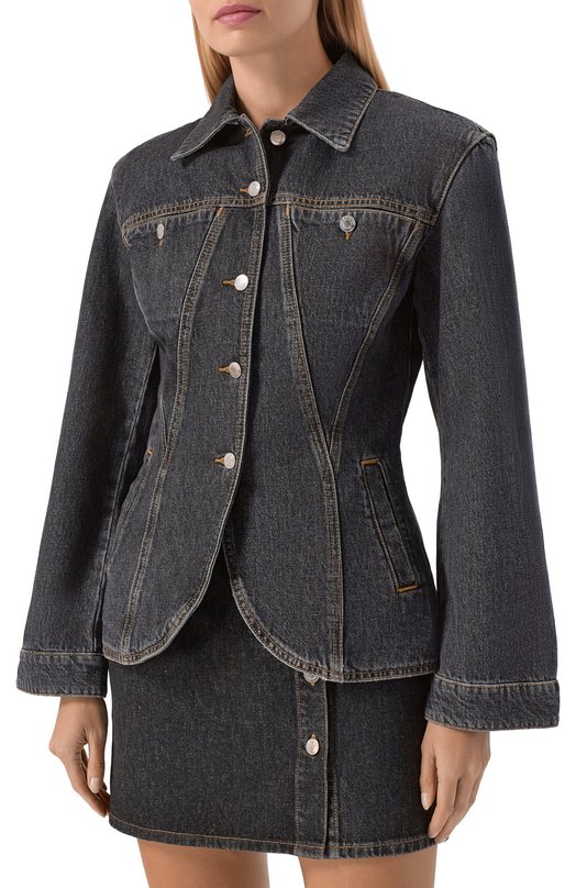 Джинсовая рубашка Iloan Iro WP07IL0AN Серый  WP07IL0AN Фото 3