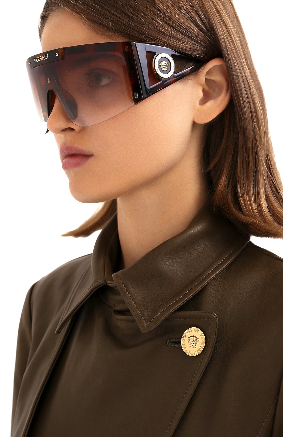 Солнцезащитные очки с клипоном VERSACE, арт. 4393-521787, фото 2
