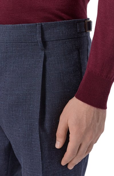 Брюки из шерсти и шелка BERWICH, арт. RETR0L0NG/MZ1230, фото 5