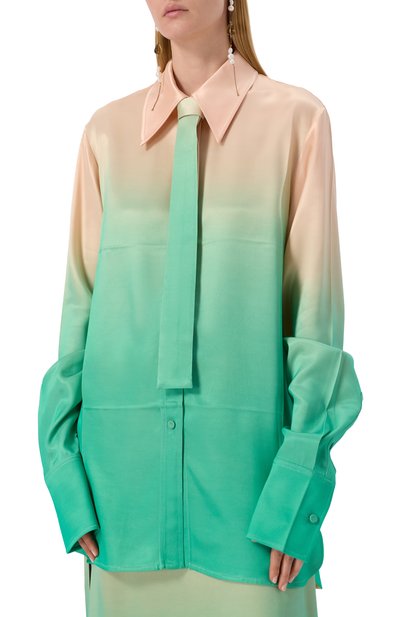 Блузка из вискозы JIL SANDER, арт. J03DL0201/J66147, фото 3