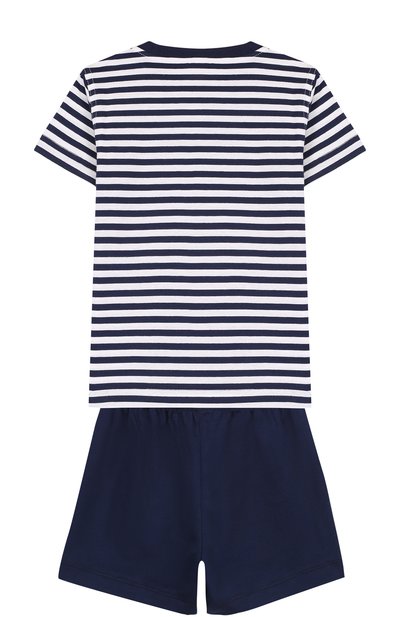 Хлопковый комплект из футболки и шорт IL GUFO, арт. P18DP1P2M1067/2A, фото 2