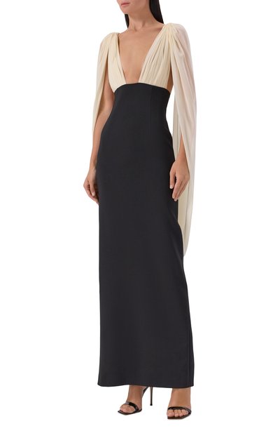 Шерстяное платье ARMARIUM черного цвета по цене 251000 руб., арт. ARMFWD029/W020, фото 3 Шерстяное платье ARMARIUM, арт. ARMFWD029/W020, фото 3