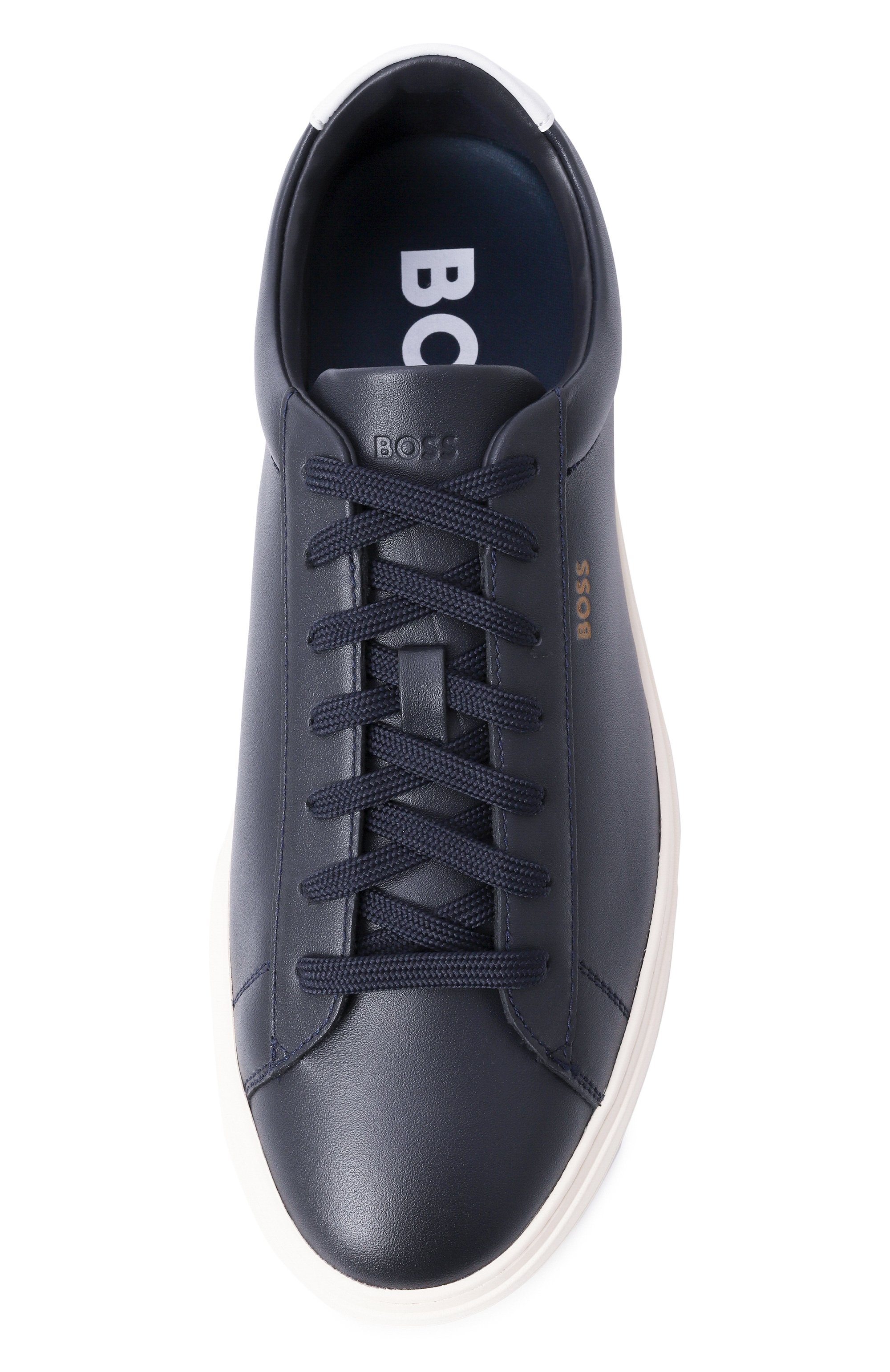 Кожаные кеды kieran BOSS, арт. 50536480, фото 6