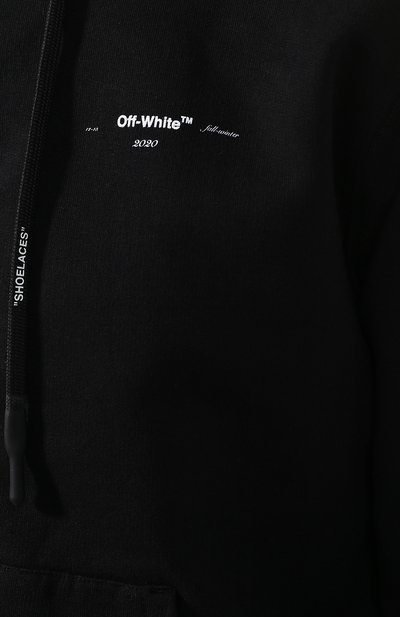 Хлопковая толстовка OFF-WHITE, арт. 0MBE001E19E300051088, фото 5