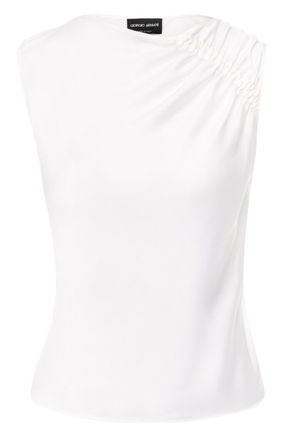 Женский шелковый топ GIORGIO ARMANI, арт. 9SHCKZ04/TZ136