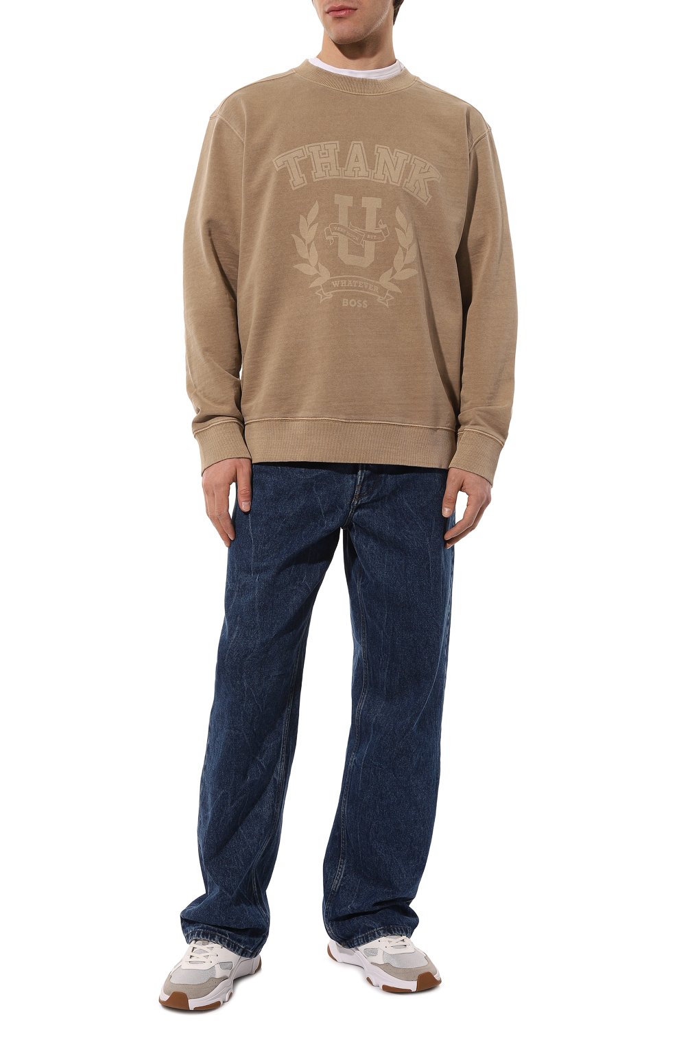 Хлопковый свитшот BOSS, арт. 50486613, фото 2