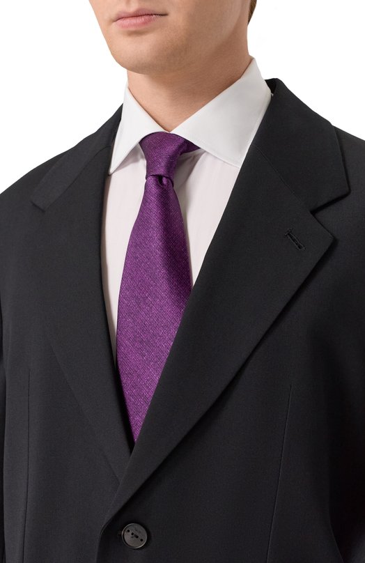 Шелковый галстук Stefano Ricci CXRSL/57506 Фиолетовый  CXRSL/57506 Фото 2