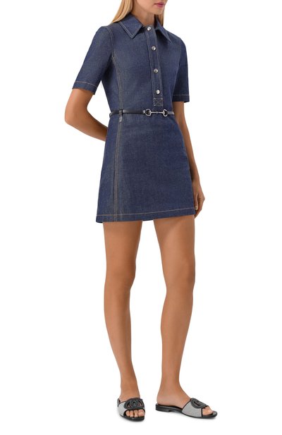 Текстильные шлепанцы GUCCI черного цвета по цене 93900 руб., арт. 835723/FAEA0, фото 3 Текстильные шлепанцы GUCCI, арт. 835723/FAEA0, фото 3