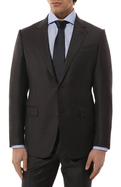 Шерстяной костюм ZEGNA, арт. 221225/C22684, фото 4