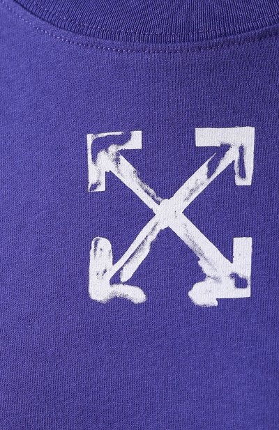 Хлопковая футболка OFF-WHITE, арт. 0WAA049S20JER0094501, фото 5