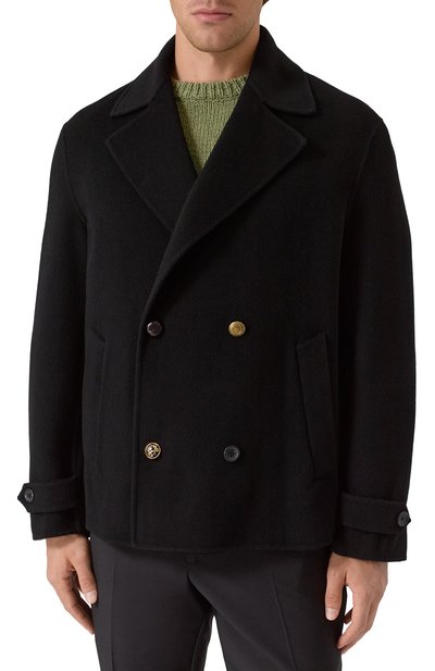 Бушлат из шерсти и кашемира MOSCHINO, арт. A0650/5211, фото 3