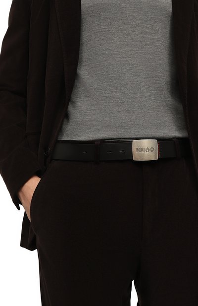 Кожаный ремень HUGO, арт. 50486668, фото 2