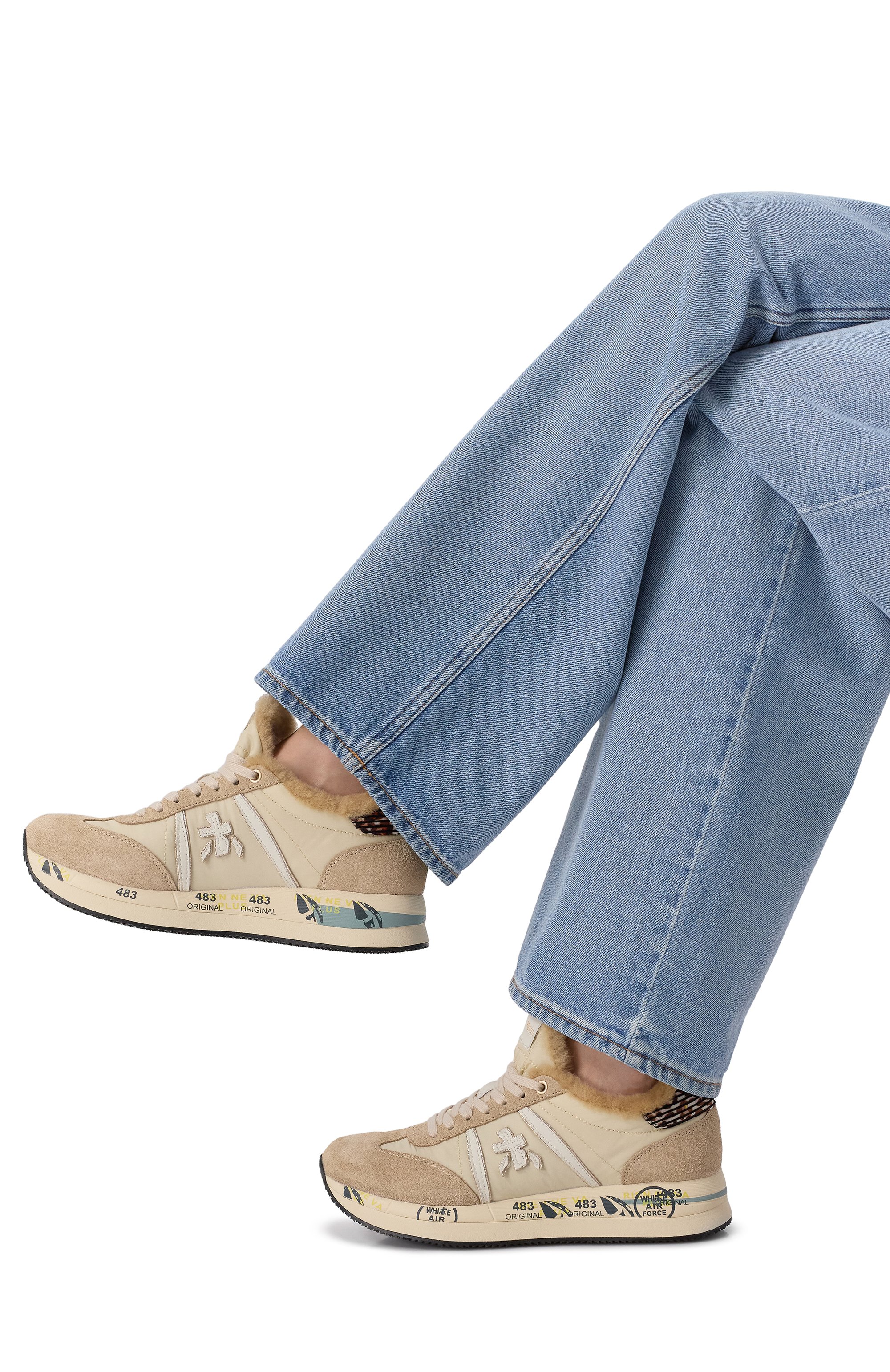 Комбинированные кроссовки conny PREMIATA, арт. C0NNY/VAR 7689M, фото 2