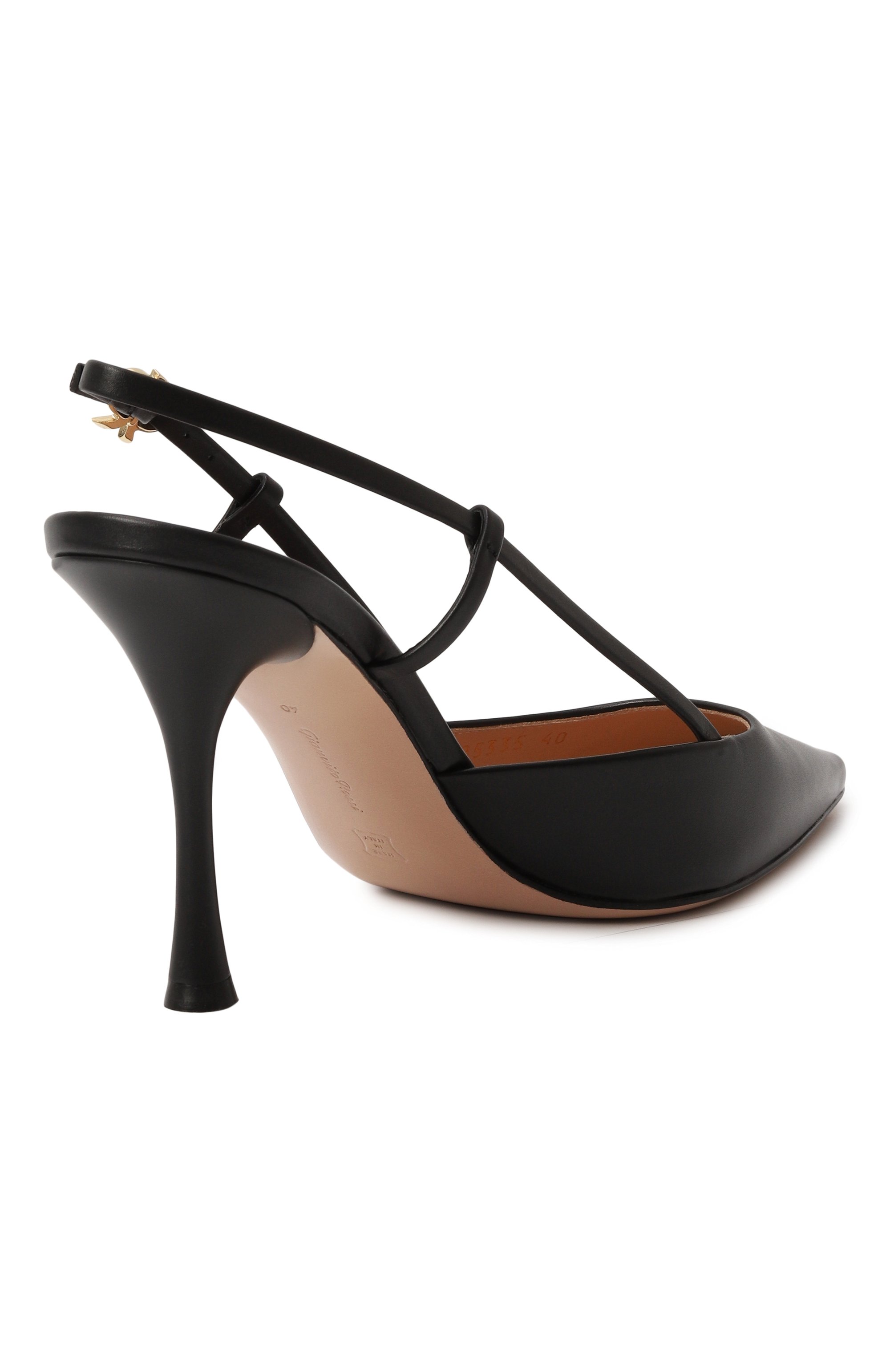 Кожаные туфли ascent 85 GIANVITO ROSSI, арт. G95335.85LAC.VITNER0, фото 5