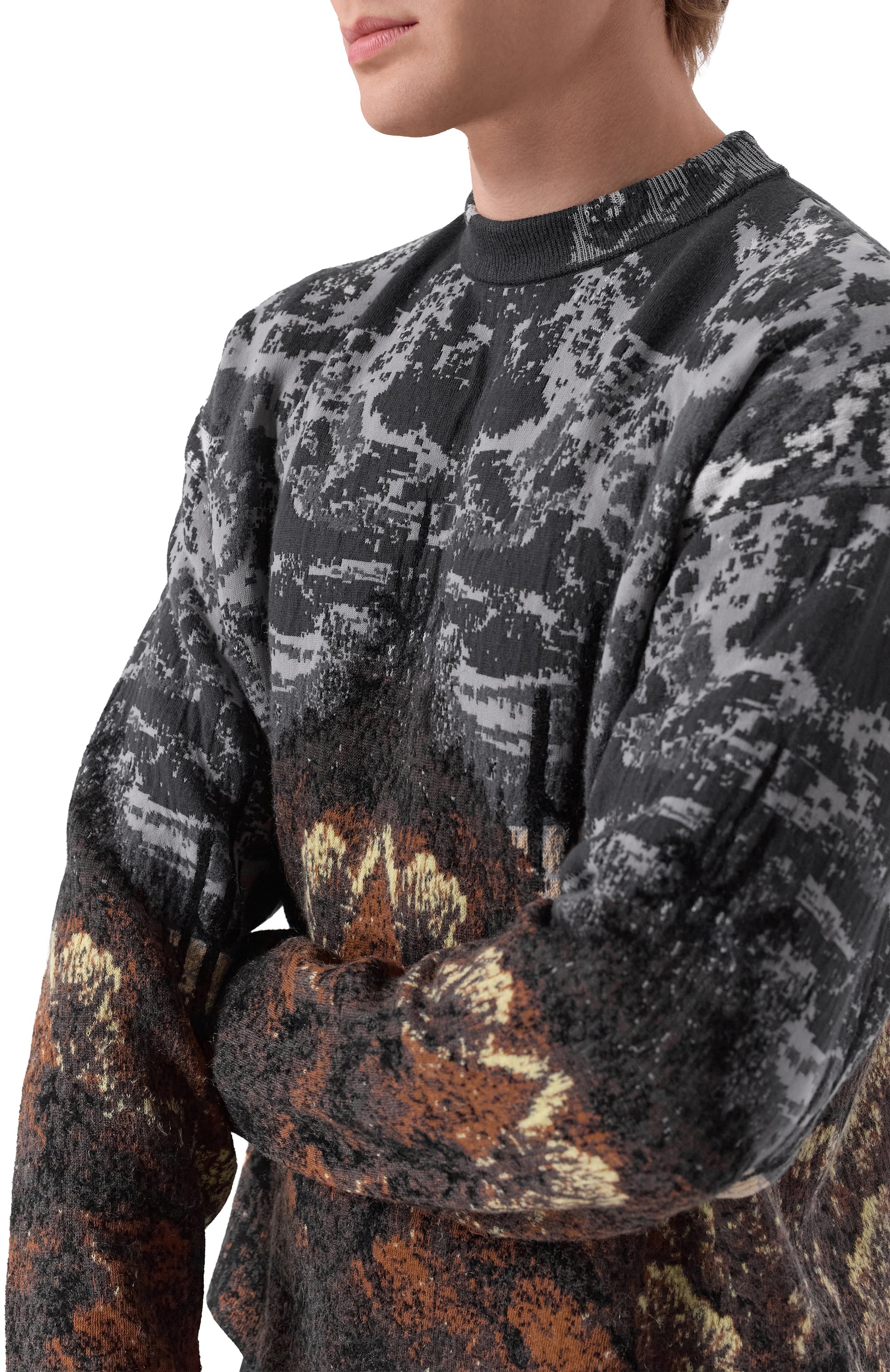 Джемпер из хлопка и шерсти LANEUS, арт. F5LAMAJP170, фото 5