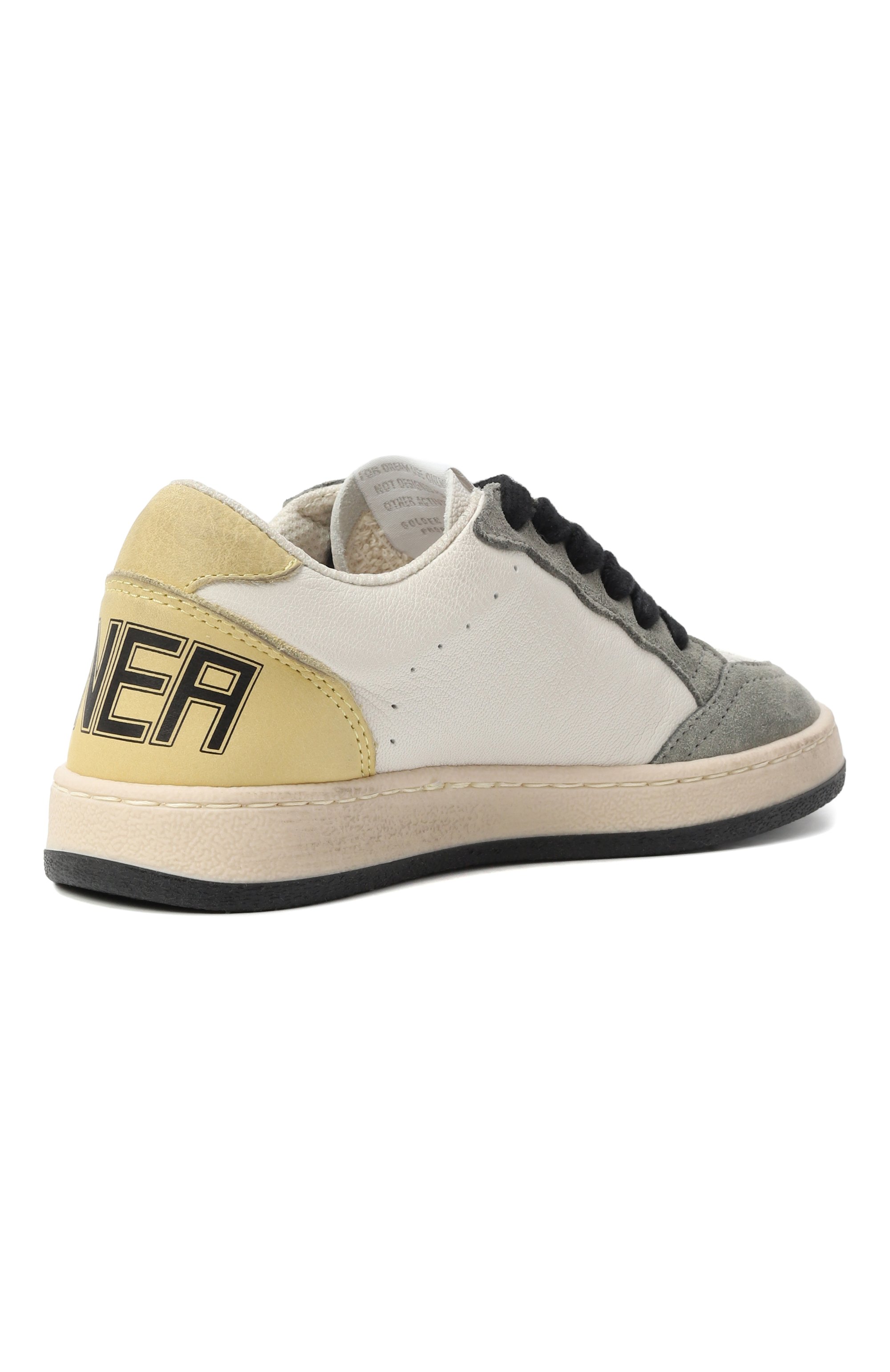 Кожаные кеды ball star GOLDEN GOOSE DELUXE BRAND, арт. GYF00439.F007449, фото 3