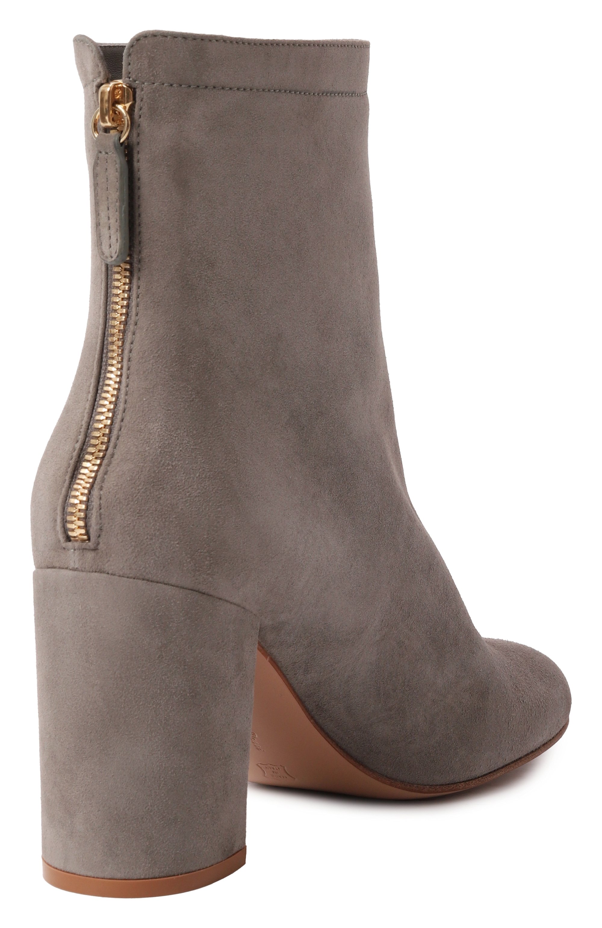 Замшевые ботильоны bellamy 85 GIANVITO ROSSI, арт. G73111.85RIC.CASGREY, фото 5