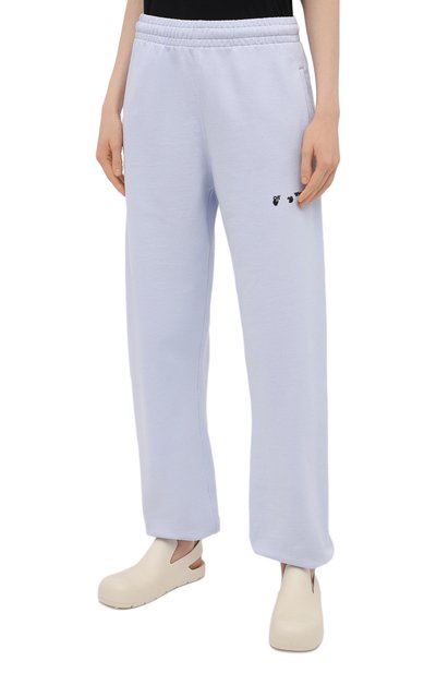 Хлопковые джоггеры OFF-WHITE, арт. 0WCH006S21JER001, фото 3