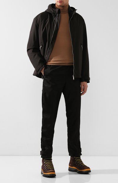 Замшевые ботинки PRADA, арт. 2TE145-Z5O-F0003, фото 2