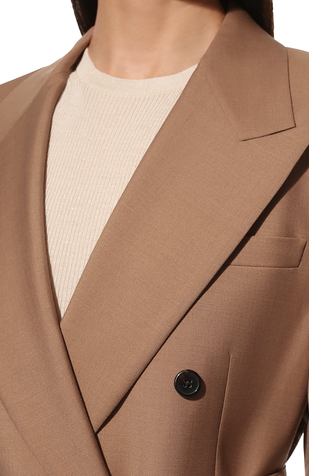 Двубортный жакет PRADA, арт. P584GH-G54-F0236-191, фото 5